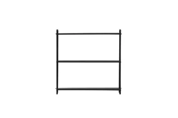 Lyon Tallerkenhylle 62x18 cm - Svart - Oppbevaring - Hyller - Oppbevaringshylle - Tallerkenhylle