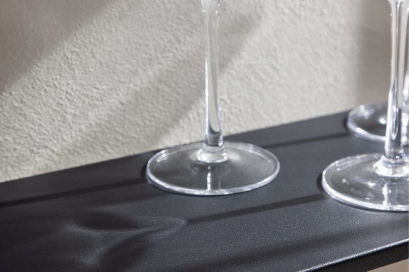 Lyon Tallerkenhylle 62x18 cm - Svart - Oppbevaring - Hyller - Oppbevaringshylle - Tallerkenhylle