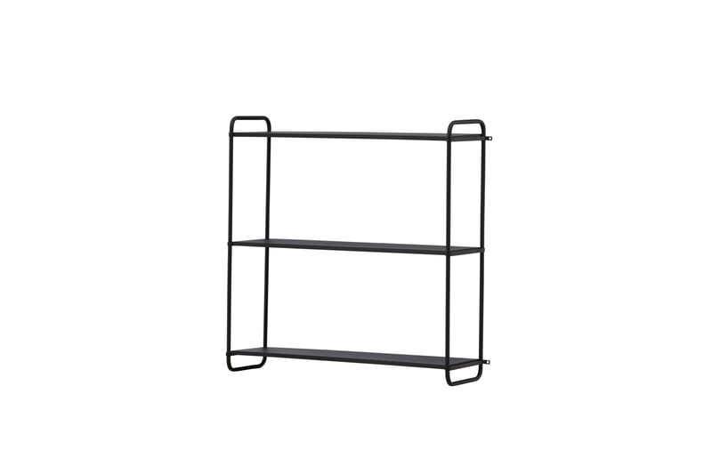 Lyon Tallerkenhylle 62x18 cm - Svart - Oppbevaring - Hyller - Oppbevaringshylle - Tallerkenhylle