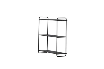 Lyon Tallerkenhylle 62x18 cm - Svart - Oppbevaring - Hyller - Oppbevaringshylle - Tallerkenhylle