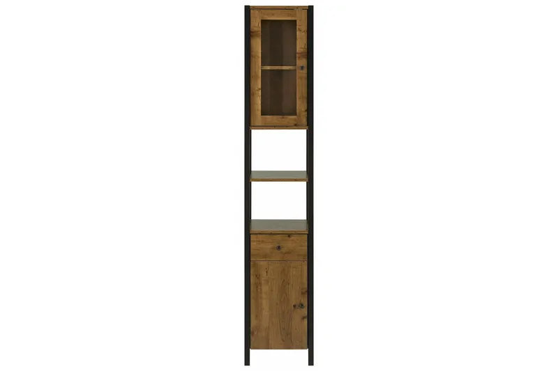 Brayden Skap 33x180 cm - Brun / Svart - Hus & oppussing - Kjøkken & bad - Kjøkken & vaskerom