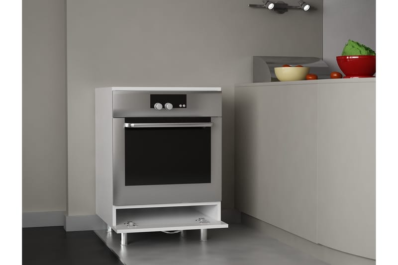 Derickson Kjøkkenskap 60 cm - Hvit - Kjøkkenskap
