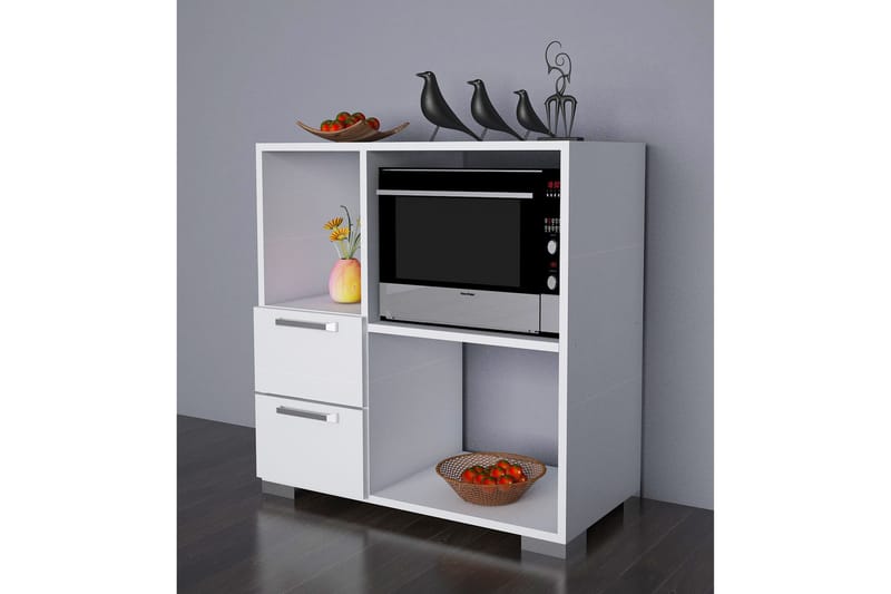 Dorty Kjøkkenskap 80 cm - Hvit - Kjøkkenskap