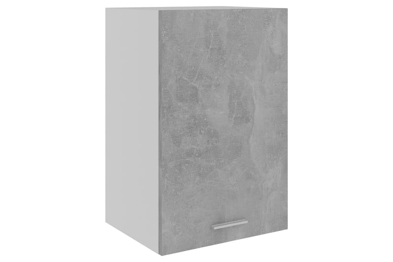 Kjøkkenskap betonggrå 39,5x31x60 cm sponplate - Grå - Kjøkkenskap
