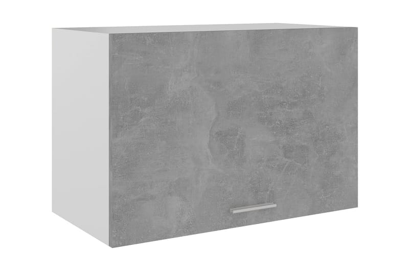 Kjøkkenskap betonggrå 60x31x40 cm sponplate - Grå - Kjøkkenskap