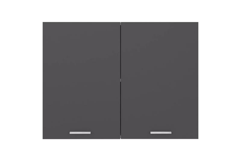 Kjøkkenskap grå 80x31x60 cm sponplate - Grå - Kjøkkenskap