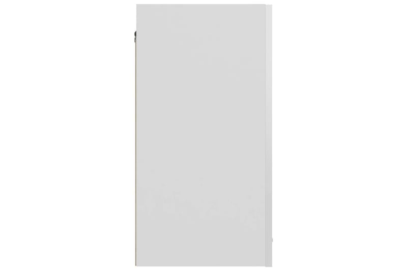 Kjøkkenskap høyglans hvit 60x31x60 cm sponplate - Hvit - Kjøkkenskap