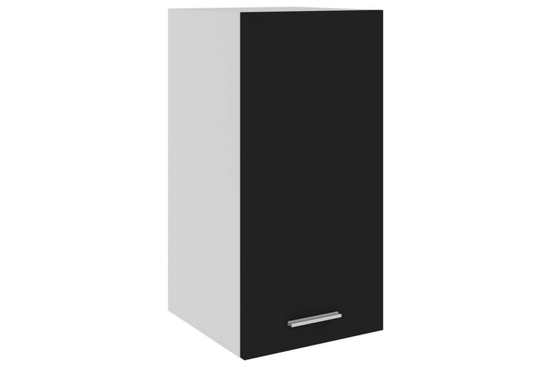 Kjøkkenskap svart 29,5x31x60 cm sponplate - Svart - Kjøkkenskap