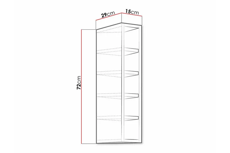 Templemore Kjøkkenskap 15 cm - Brun - Hus & oppussing - Kjøkken & bad - Kjøkken & vaskerom