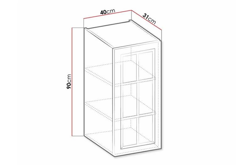 Templemore Kjøkkenskap 40 cm - Hus & oppussing - Kjøkken & bad - Kjøkken & vaskerom