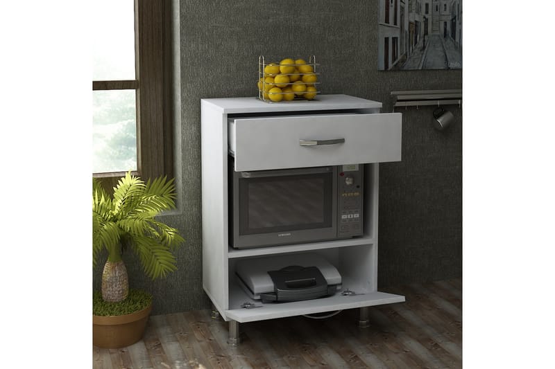 Tynon Kjøkkenskap 60 cm - Hvit - Kjøkkenskap