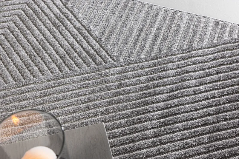 Aron Plastmatte 200x290 cm - Grå - Tekstiler - Tepper & Matter - Utendørstepper - Plasttepper