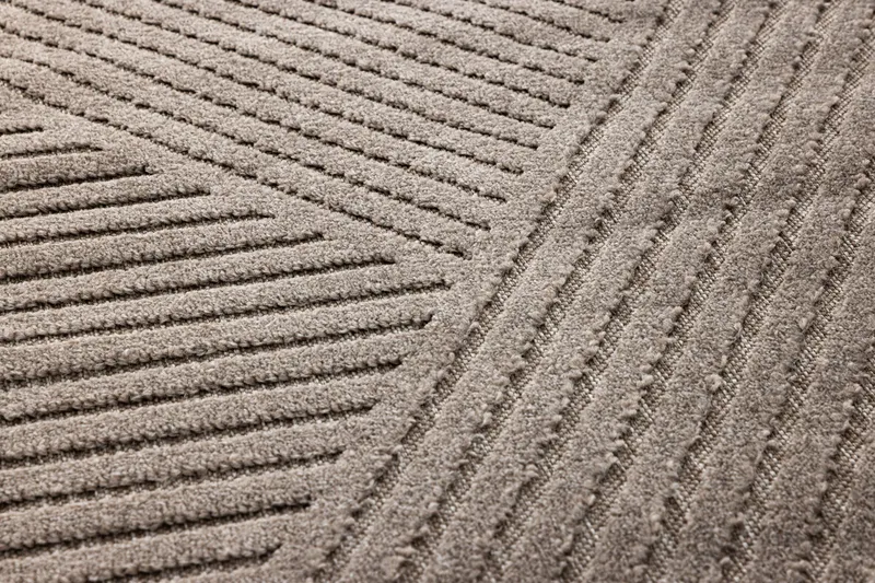 Aron Plastmatte 160x230 cm - Brun - Tekstiler - Tepper & Matter - Utendørstepper - Plasttepper