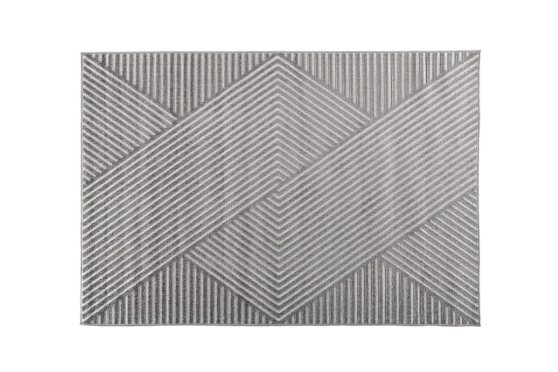 Aron Plastmatte 240x340 cm - Grå - Tekstiler - Tepper & Matter - Utendørstepper - Plasttepper