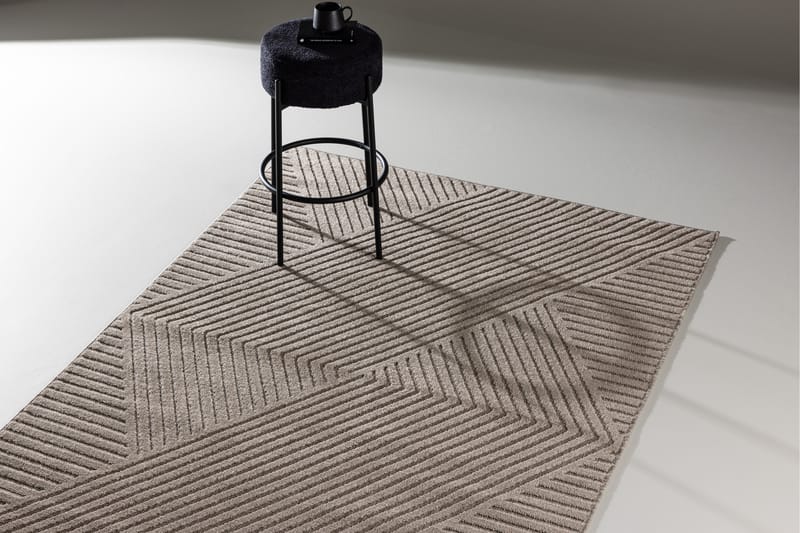 Aron Plastmatte 160x230 cm - Brun - Tekstiler - Tepper & Matter - Utendørstepper - Plasttepper