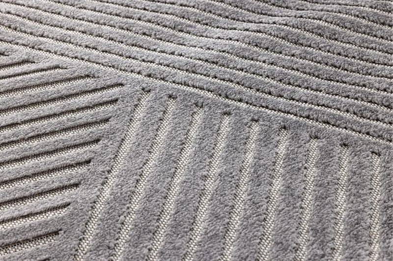Aron Plastmatte 160x230 cm - Grå - Tekstiler - Tepper & Matter - Utendørstepper - Plasttepper