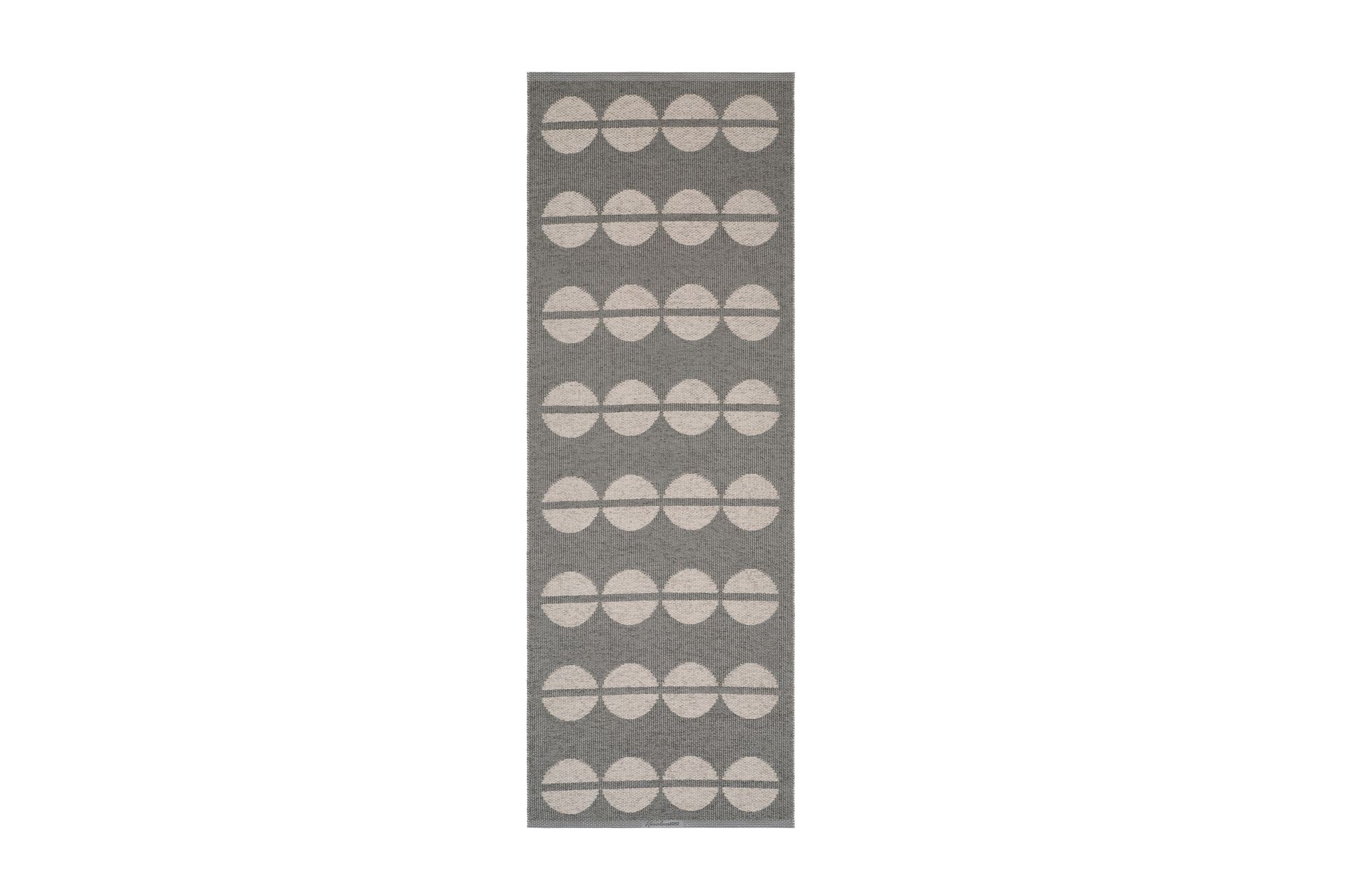 Bastian Plastteppe 70x100 cm Rektangulært Vendbart - Mørkegrå - Tekstiler - Tepper & Matter - Utendørstepper - Plasttepper