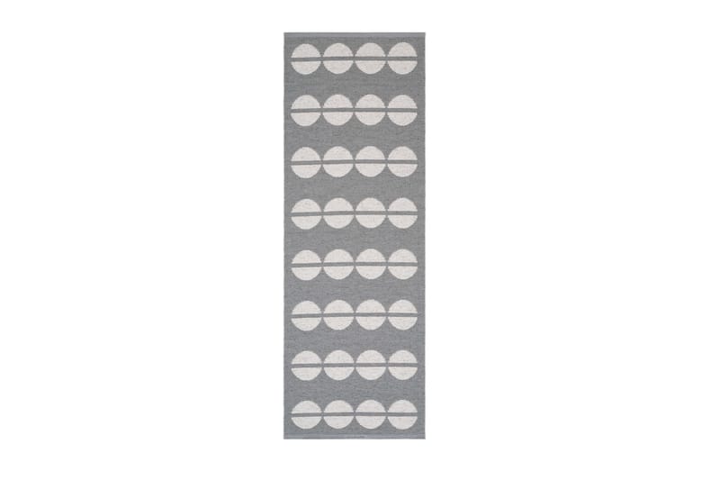 Bastian Plastteppe 70x50 cm Rektangulært Vendbart - Grå - Tekstiler - Tepper & Matter - Utendørstepper - Plasttepper