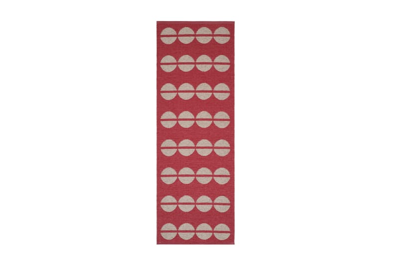 Bastian Plastteppe 150x200 cm Rektangulært Vendbart - Rød - Tekstiler - Tepper & Matter - Utendørstepper - Plasttepper