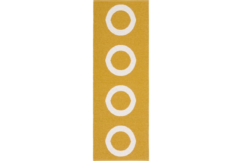 Circus Plastteppe 70x150 cm Rektangulær - Sennepsgul - Tekstiler - Tepper & Matter - Utendørstepper - Plasttepper