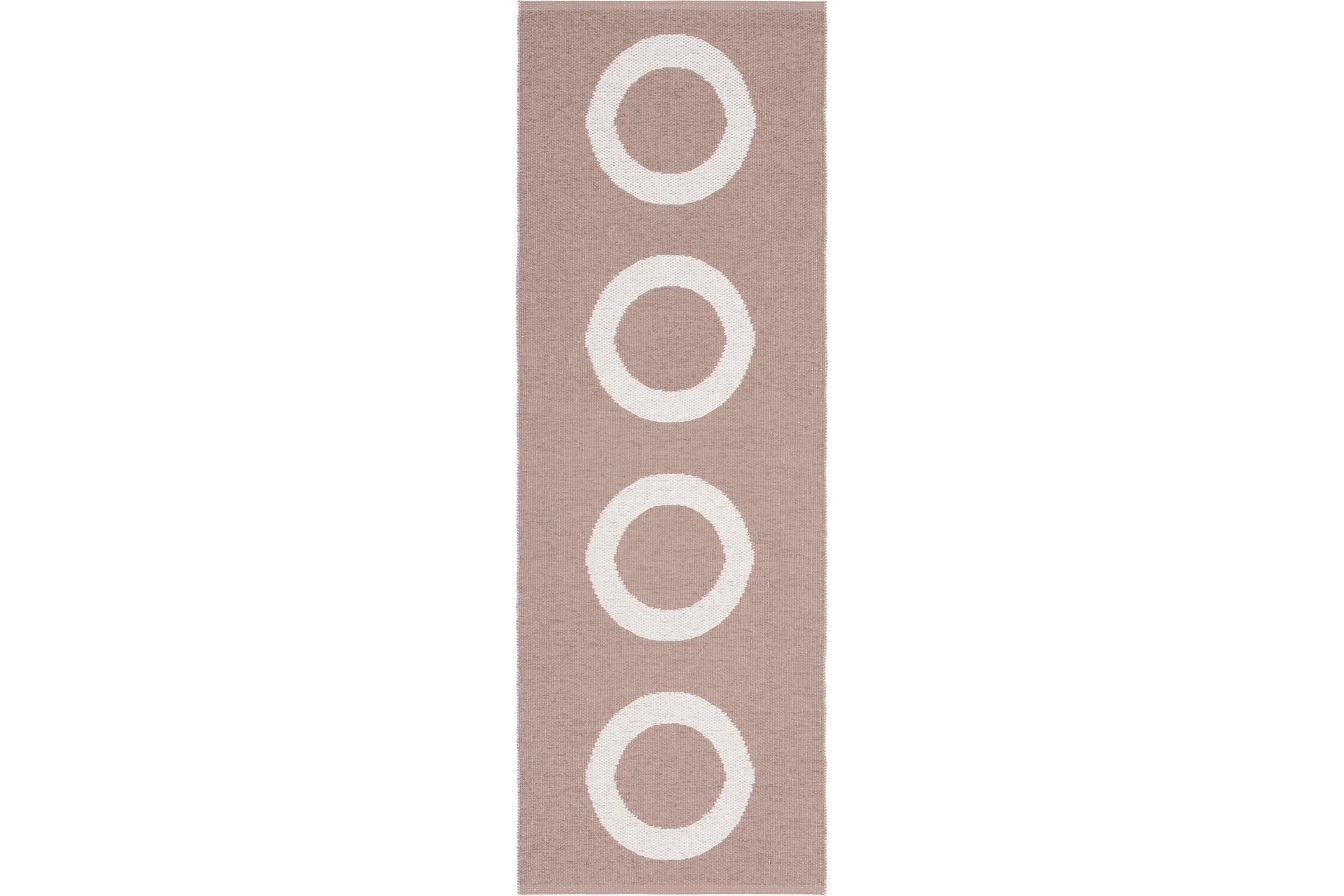 Circus Plastteppe 70x50 cm Rektangulær - Rosa - Tekstiler - Tepper & Matter - Utendørstepper - Plasttepper