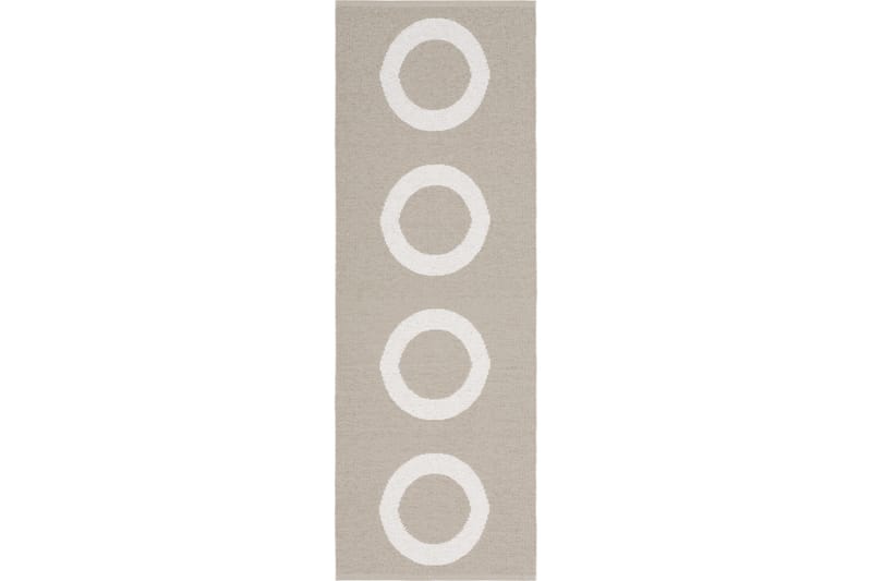 Circus Plastteppe 70x200 cm Rektangulær - Beige - Tekstiler - Tepper & Matter - Utendørstepper - Plasttepper