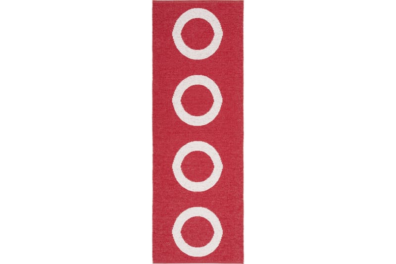 Circus Plastteppe 70x50 cm Rektangulær - Rød - Tekstiler - Tepper & Matter - Utendørstepper - Plasttepper