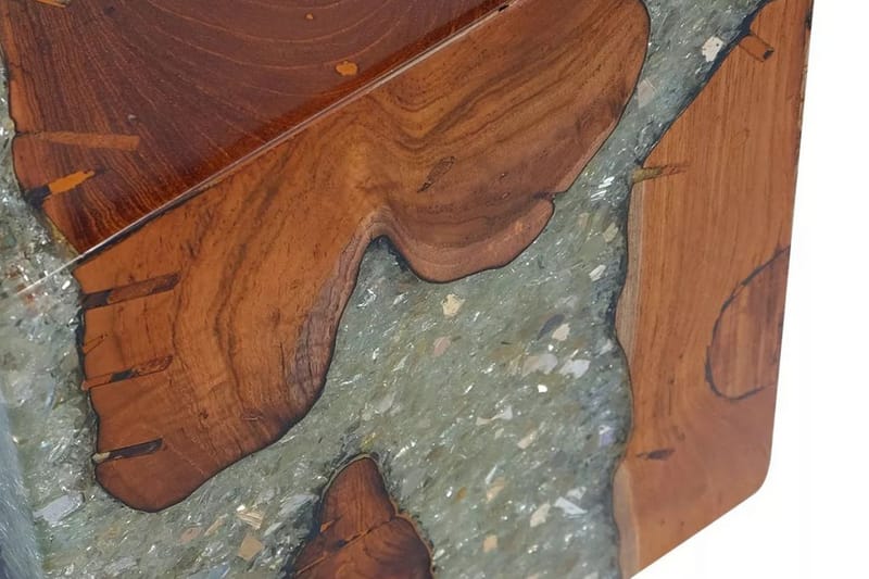 Krakk heltre teak og harpiks - Møbler - Stoler & lenestoler - Krakk
