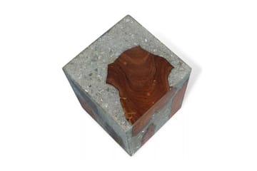 Krakk heltre teak og harpiks - Møbler - Stoler & lenestoler - Krakk