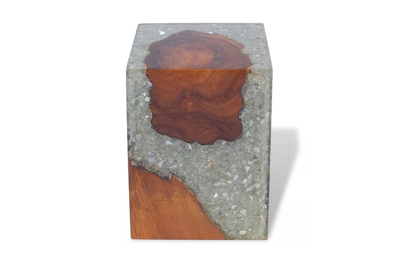 Krakk heltre teak og harpiks - Møbler - Stoler & lenestoler - Krakk