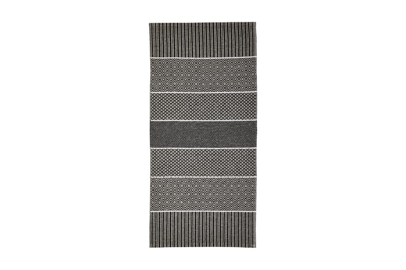 Alfie Plastmatte 70x50 Vendbar PVC Grafitt - Horredsmattan - Hagemøbler - Balkong - Balkonggulv - Plastmatte balkong