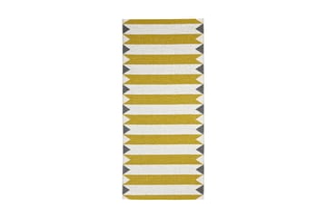 Peak Plastmatte 200x250 Vendbar PVC Gul