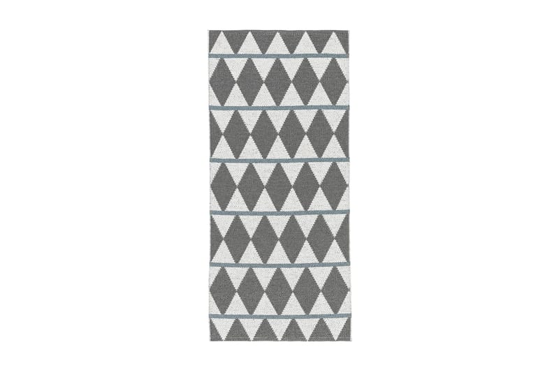 Zigge Plastmatte 70x50 Vendbar PVC Grå - Horredsmattan - Tekstiler - Tepper & Matter - Utendørstepper - Plasttepper