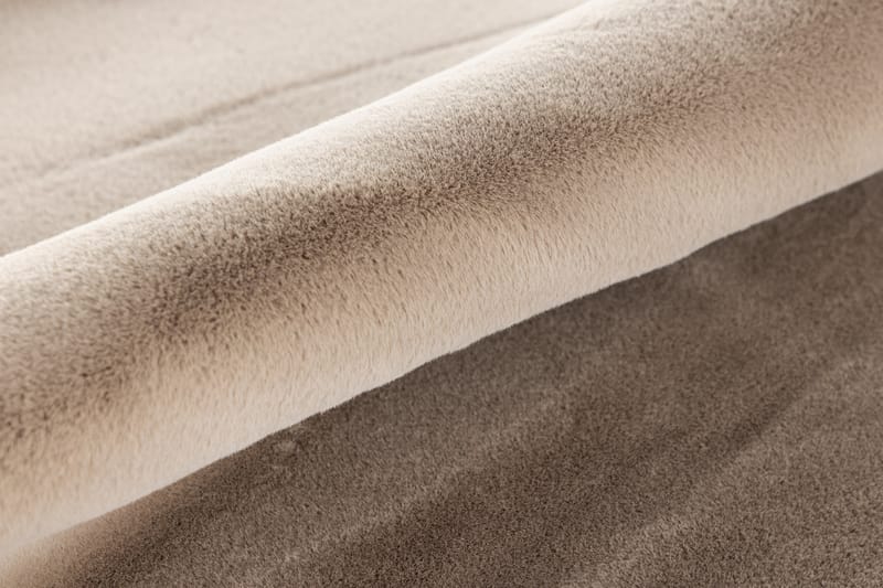 Leni Plastmatte 200 cm Rund - Beige - Tekstiler - Tepper & Matter - Utendørstepper - Plasttepper