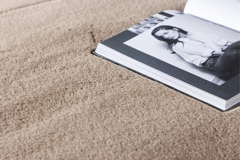Leni Plastmatte 200 cm Rund - Beige - Tekstiler - Tepper & Matter - Utendørstepper - Plasttepper