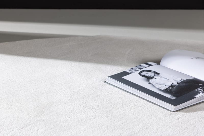 Nixie Plastmatte 200 cm Rund - Hvid - Tekstiler - Tepper & Matter - Utendørstepper - Plasttepper