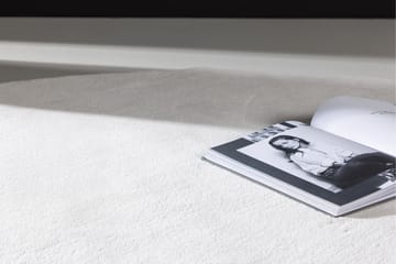 Nixie Plastmatte 200 cm Rund - Hvid - Tekstiler - Tepper & Matter - Utendørstepper - Plasttepper