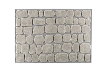 Octavius Plastmatte 160x230 cm - Beige - Tekstiler - Tepper & Matter - Baderomsmatte