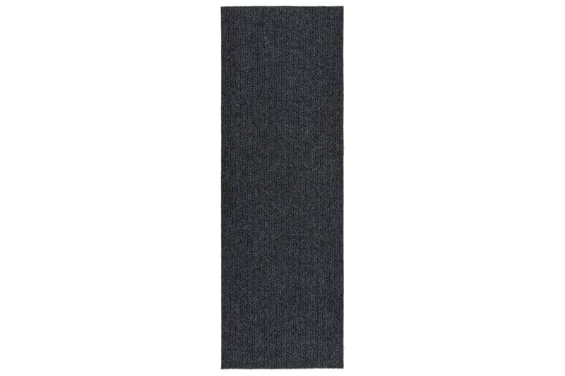 Smussfangende teppeløper 100x300 cm antrasitt - Antrasittgrå - Tekstiler - Tepper & Matter - Utendørstepper - Plasttepper