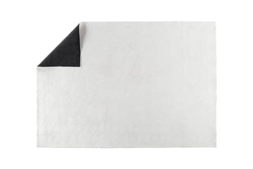 Todd Plastmatte 160x230 cm - Hvid - Tekstiler - Tepper & Matter - Moderne tepper - Bomullstepper