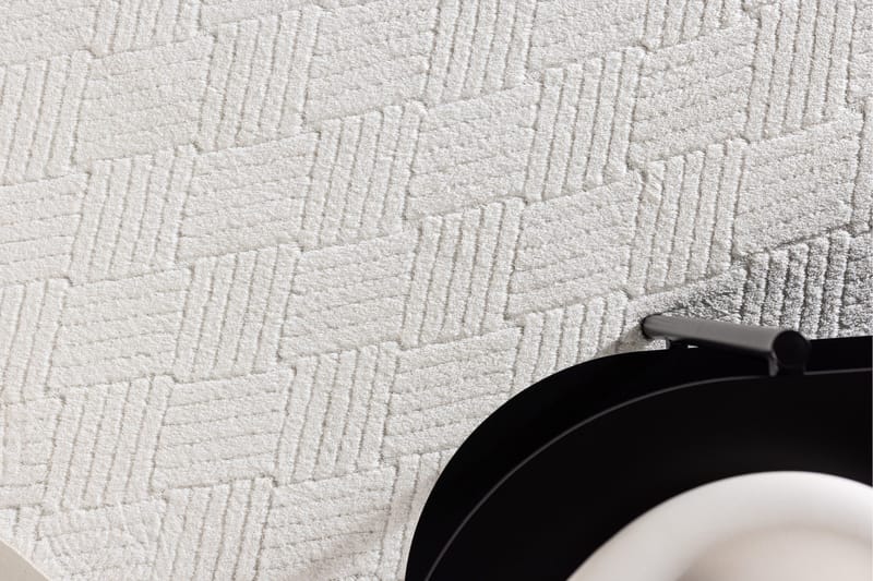 Todd Plastmatte 160x230 cm - Hvid - Tekstiler - Tepper & Matter - Utendørstepper - Plasttepper