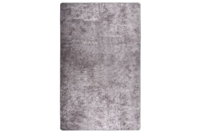 Vaskbart teppe 160x230 cm sklisikker grå - Grå - Tekstiler - Tepper & Matter - Utendørstepper - Plasttepper