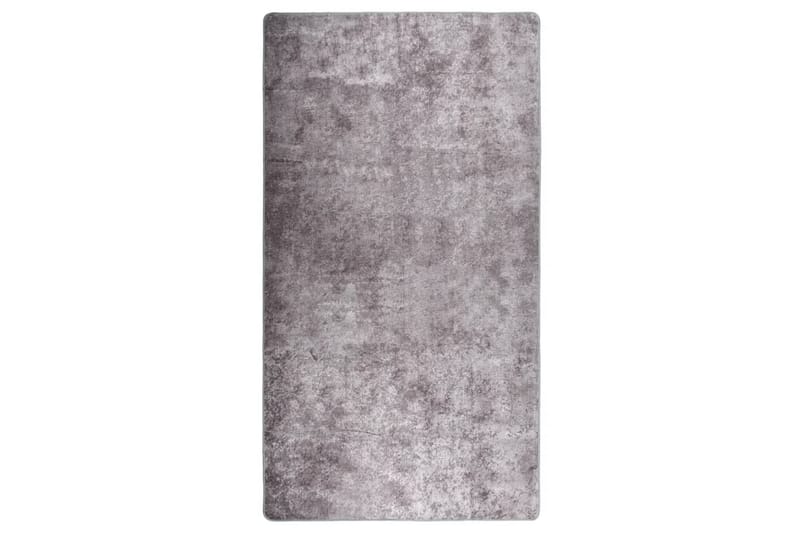 Vaskbart teppe 190x300 cm sklisikker grå - Grå - Tekstiler - Tepper & Matter - Utendørstepper - Plasttepper
