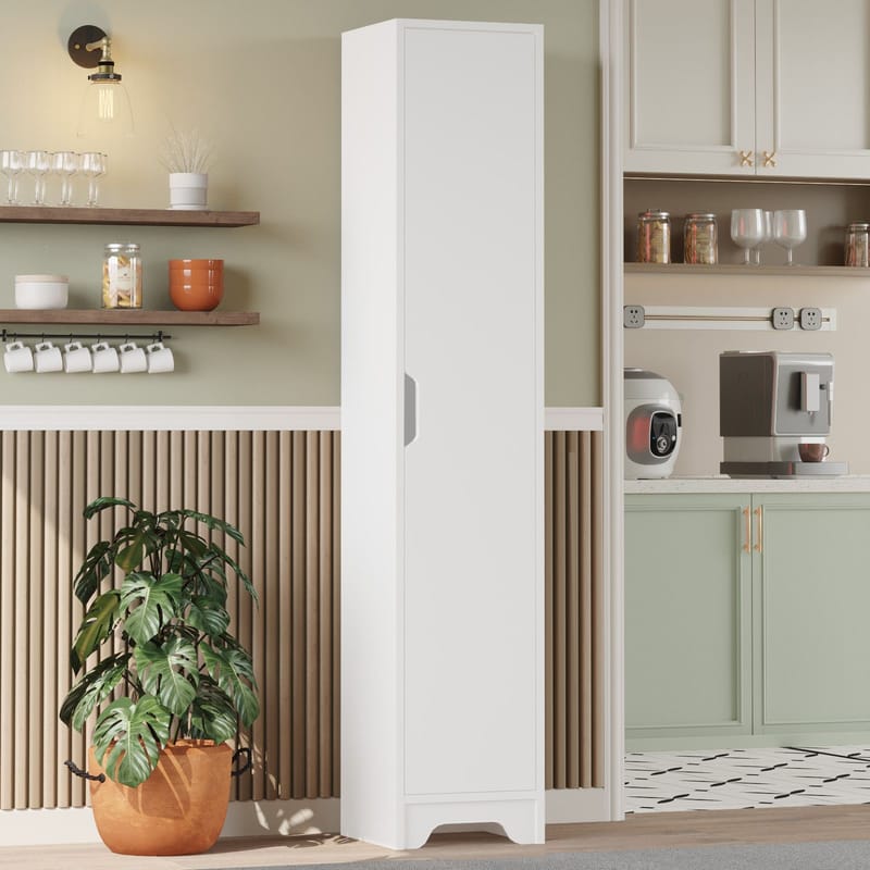 Multi Purpose Cabinet Homitis Hvit - Hus & oppussing - Kjøkken & bad - Kjøkken & vaskerom