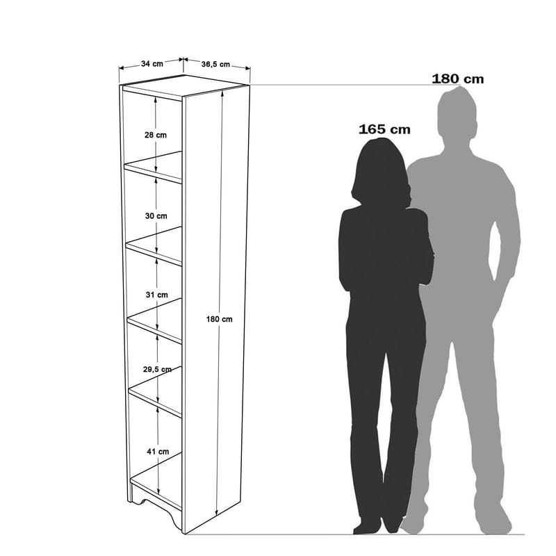 Multi Purpose Cabinet Homitis Hvit - Hus & oppussing - Kjøkken & bad - Kjøkken & vaskerom