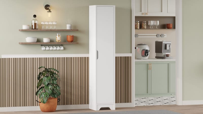 Multi Purpose Cabinet Homitis Hvit - Hus & oppussing - Kjøkken & bad - Kjøkken & vaskerom