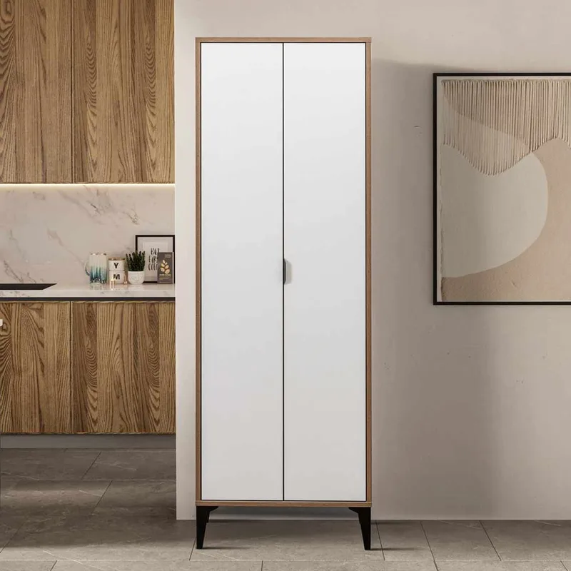 Olyros garderobe 65x190 cm - Hvit - Hus & oppussing - Kjøkken & bad - Kjøkken & vaskerom
