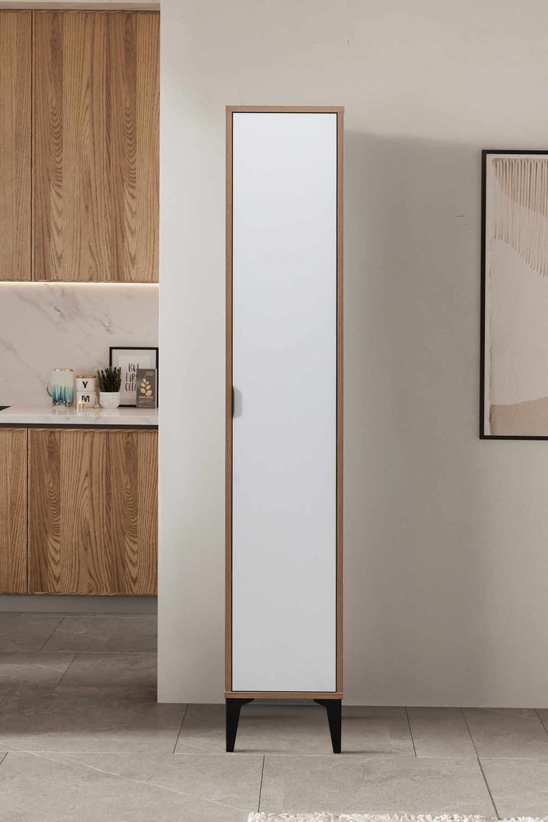 Olyros høyskap 35x190 cm - Hvit - Hus & oppussing - Kjøkken & bad - Kjøkken & vaskerom