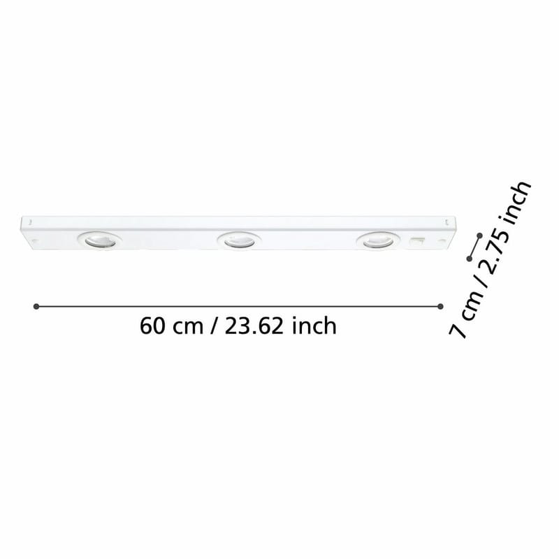 Skaplampe Kob - Hvit - Hus & oppussing - Kjøkken & bad - Kjøkken & vaskerom - Kjøkkenbelysning
