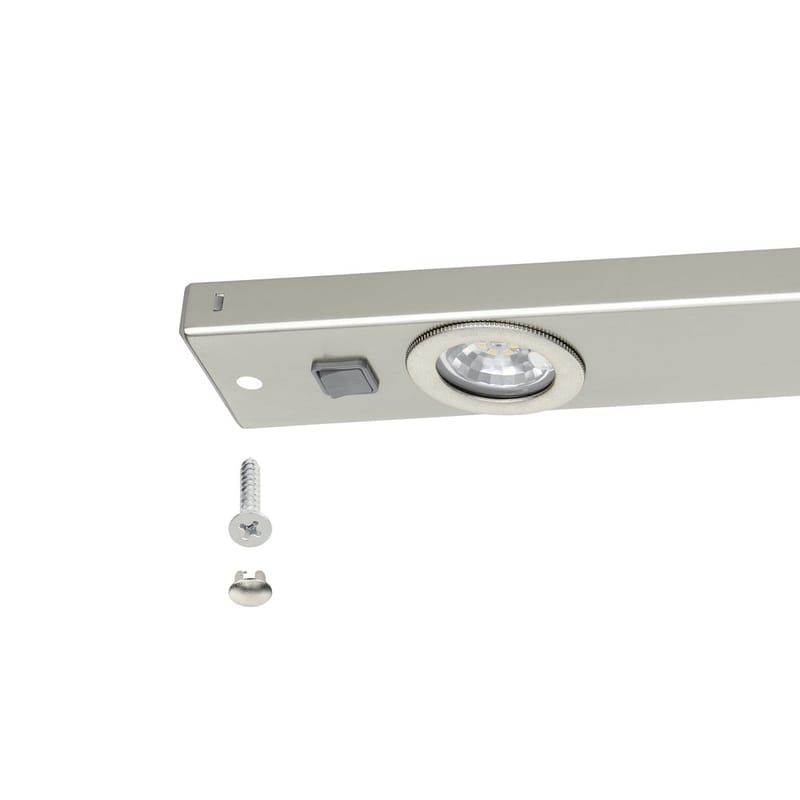 Skaplampe Kob - Matt nikkel - Hus & oppussing - Kjøkken & bad - Kjøkken & vaskerom - Kjøkkenbelysning